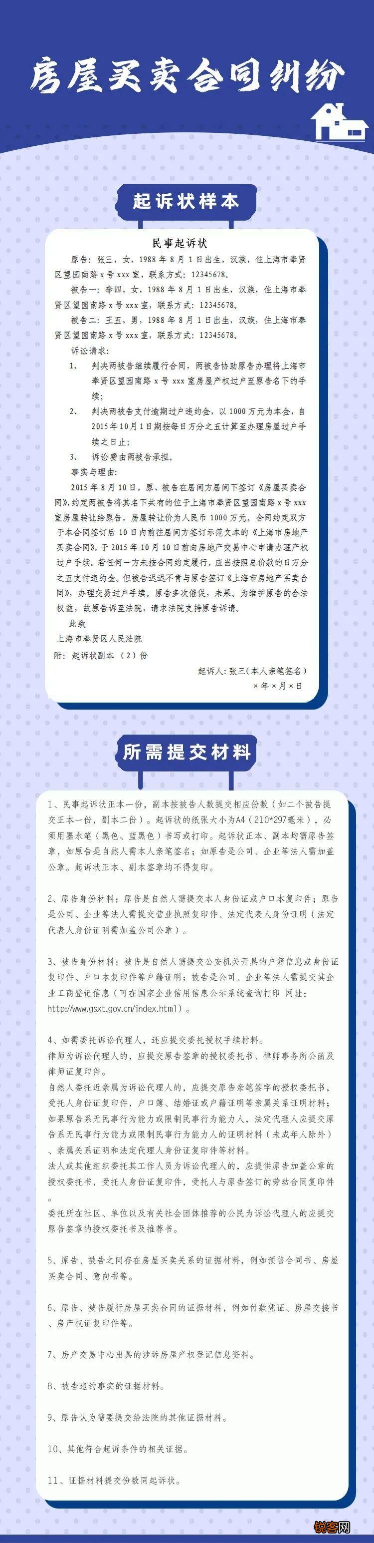 民事起诉状写法大全 如何写起诉状