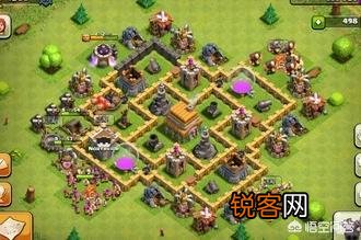 部落冲突里面什么样子的阵型最好？