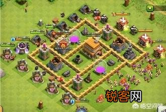 部落冲突里面什么样子的阵型最好？