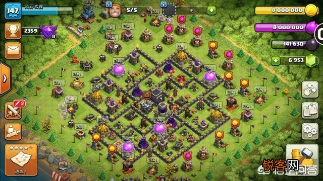 部落冲突在9本中处于什么水平？