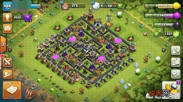 部落冲突在9本中处于什么水平？