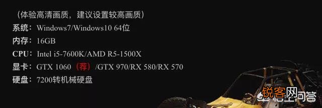 想玩绝地求生,对电脑配置有什么要求？