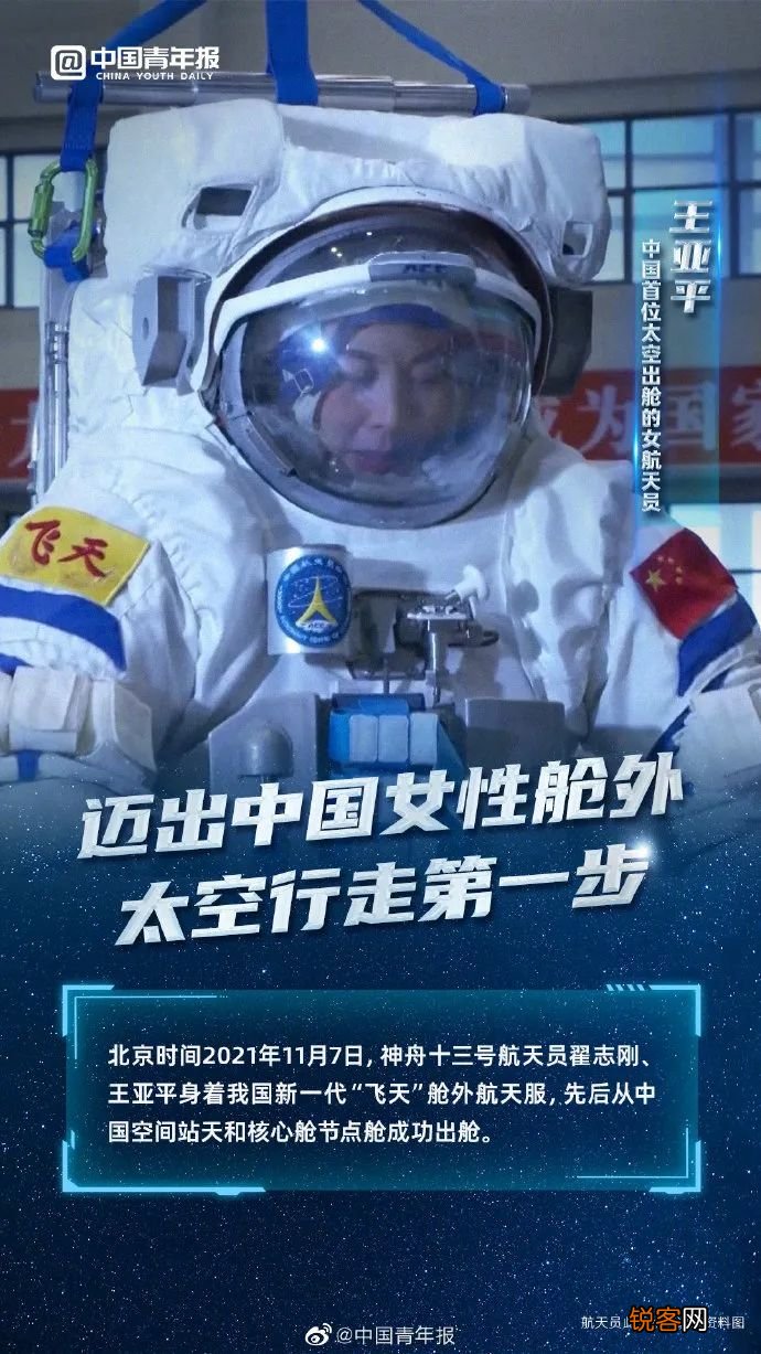 中国航天员与地球合影 王亚平首次出舱成功
