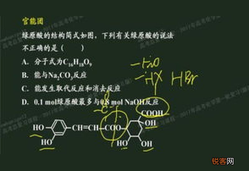 氢氧化钠与哪些官能团反应