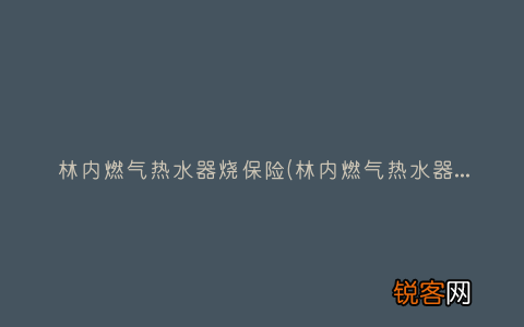 林内燃气热水器安全吗 林内燃气热水器烧保险