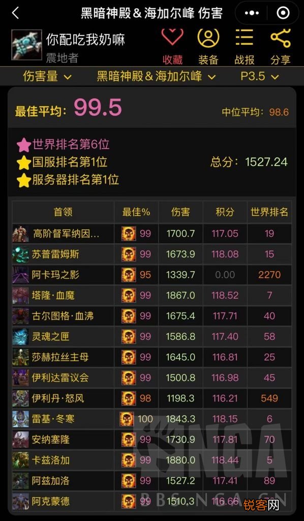 魔兽世界暗牧输出手法讲解 魔兽世界怀旧服：P3暗牧个人DPS分享