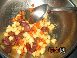 香肠焖饭