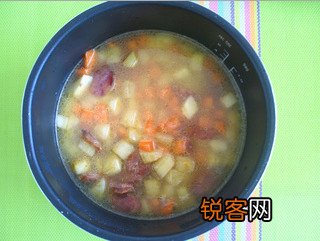 香肠焖饭