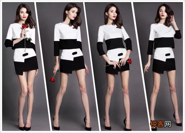 经典的“奥利奥”配色,怎么穿才不会无聊？