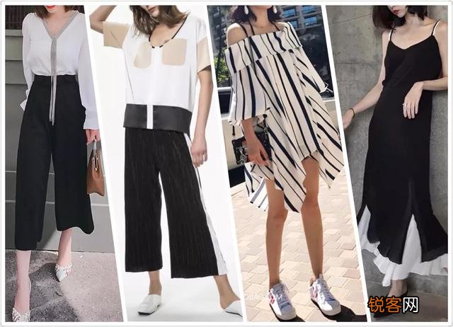 经典的“奥利奥”配色,怎么穿才不会无聊？