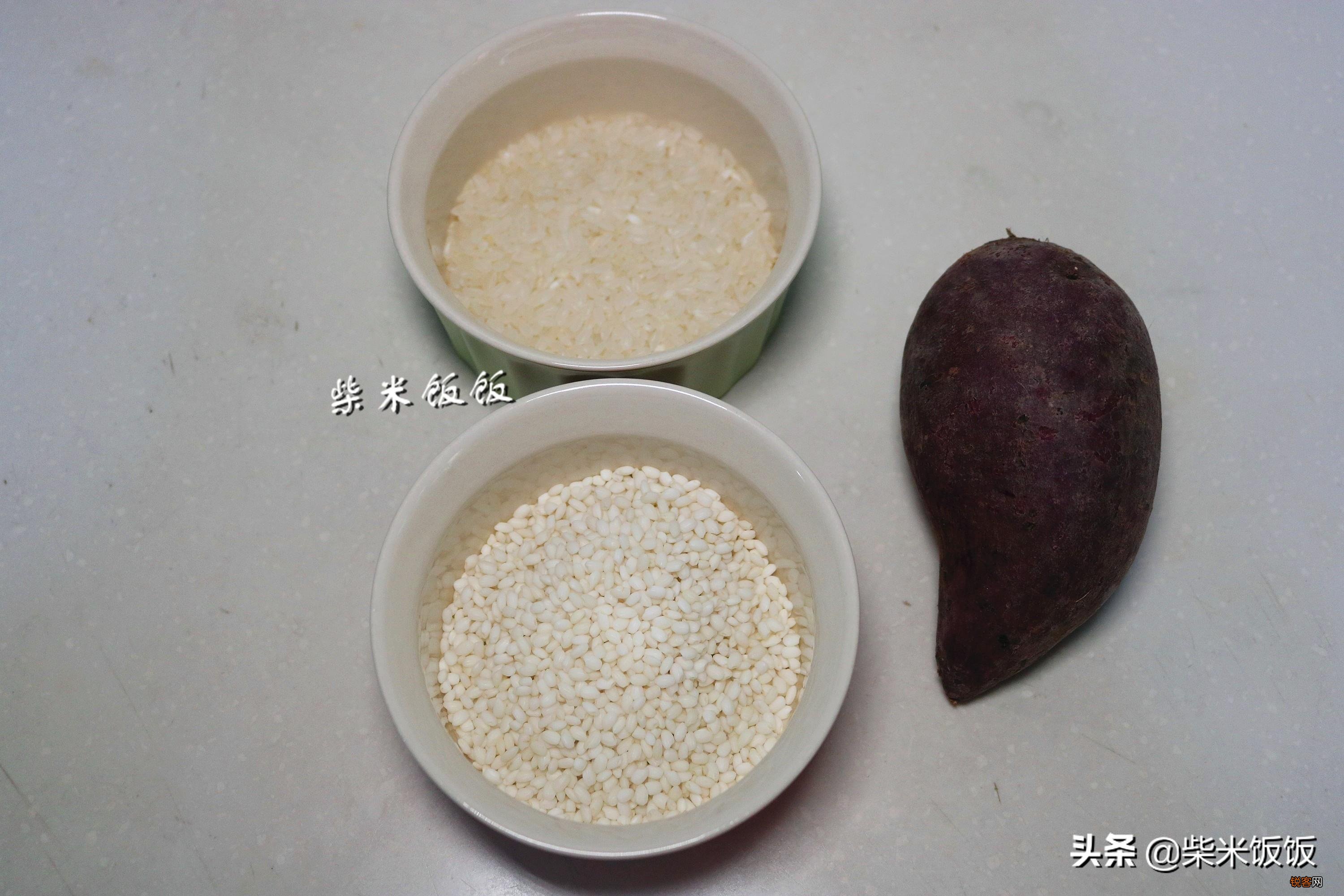 紫薯粥的做法和配料 美味又滋补