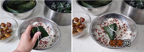 红豆蜜枣粽子