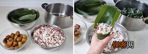 红豆蜜枣粽子