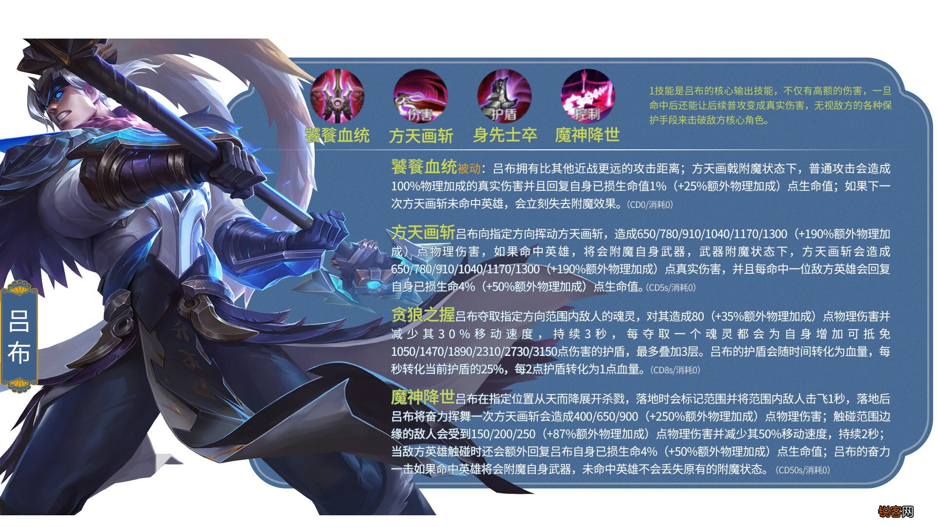 王者荣耀人物大全介绍 英雄图鉴大全