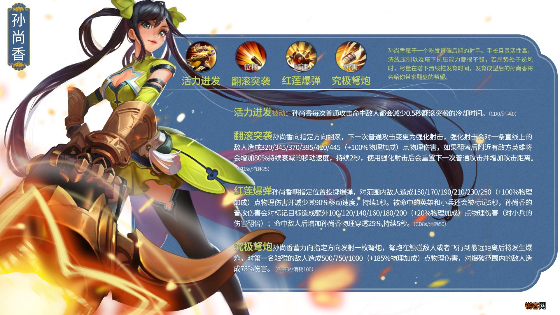 王者荣耀人物大全介绍 英雄图鉴大全