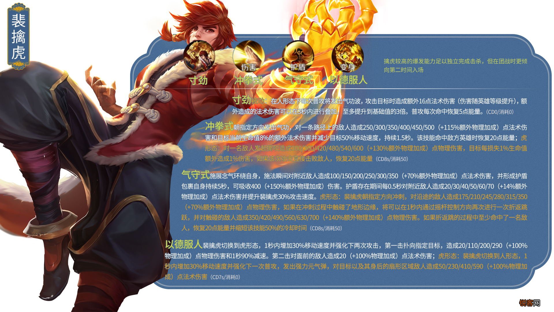 王者荣耀人物大全介绍 英雄图鉴大全