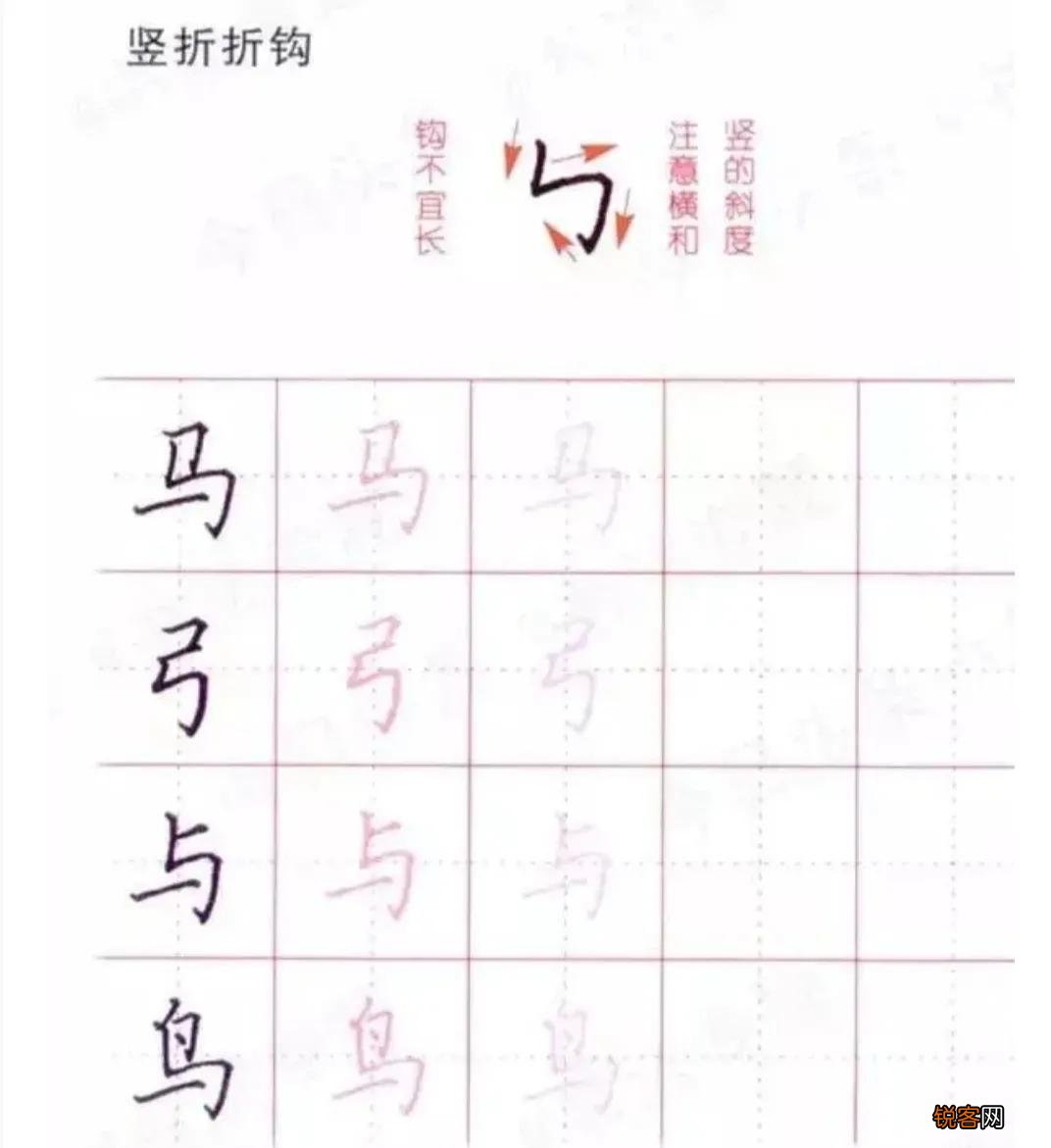 注意两点，做到六点就可以了 如何能练出一手好字
