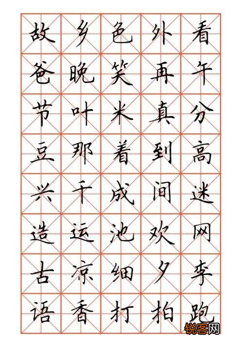 注意两点，做到六点就可以了 如何能练出一手好字
