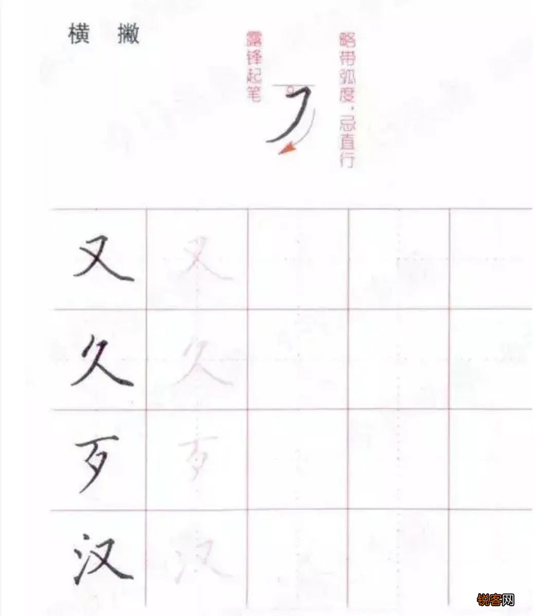 注意两点，做到六点就可以了 如何能练出一手好字