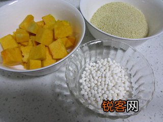西米南瓜小米粥的做法