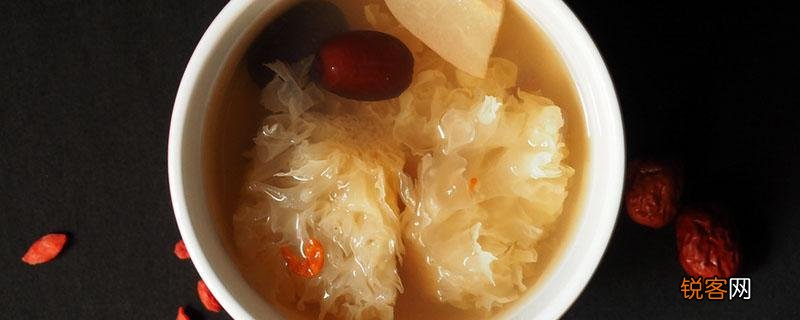 银耳红枣汤月经期间可以喝吗 银耳红枣汤熬糊了还能喝吗!