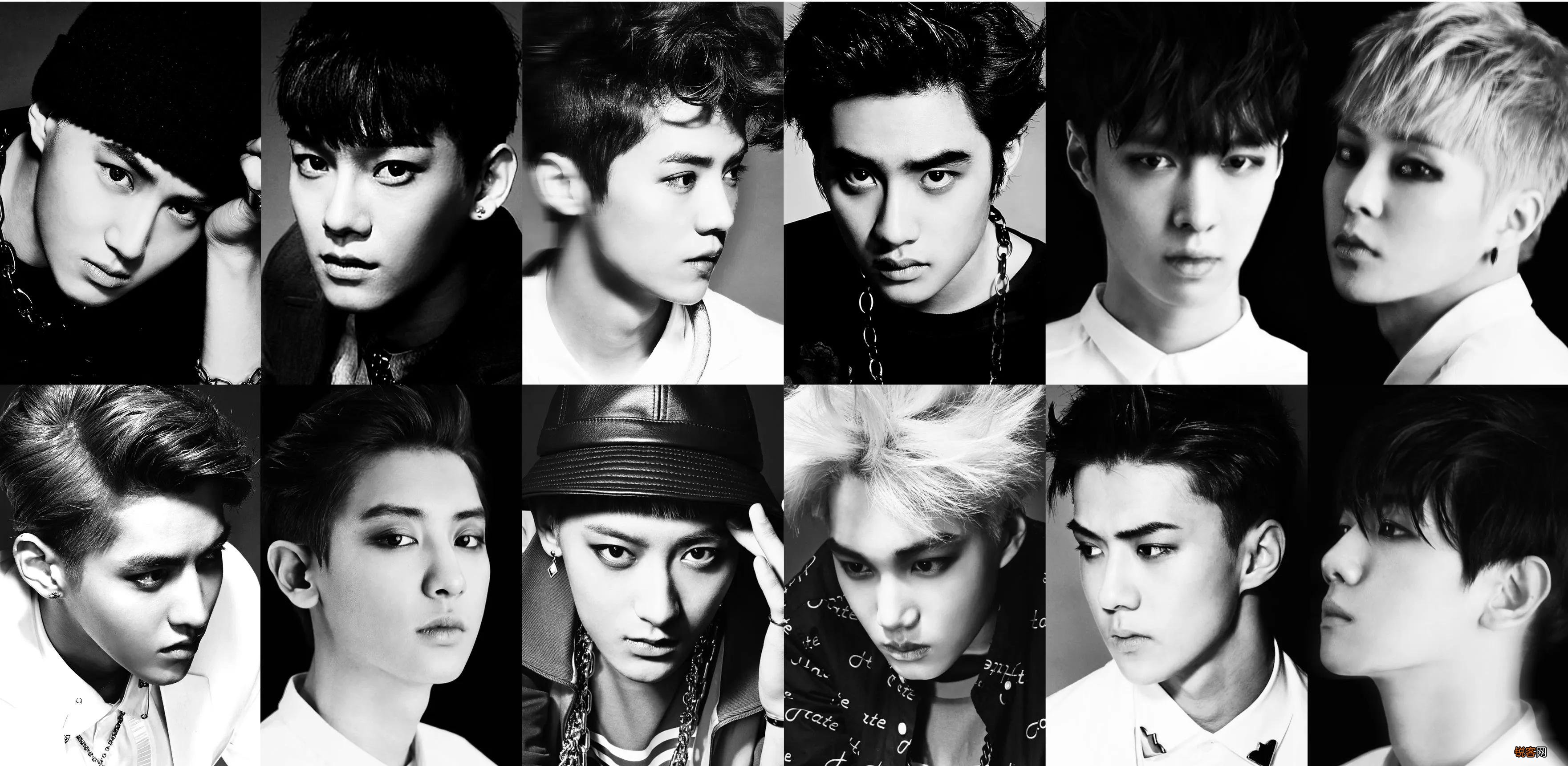 exo十二人资料 韩国热门男团之EXO