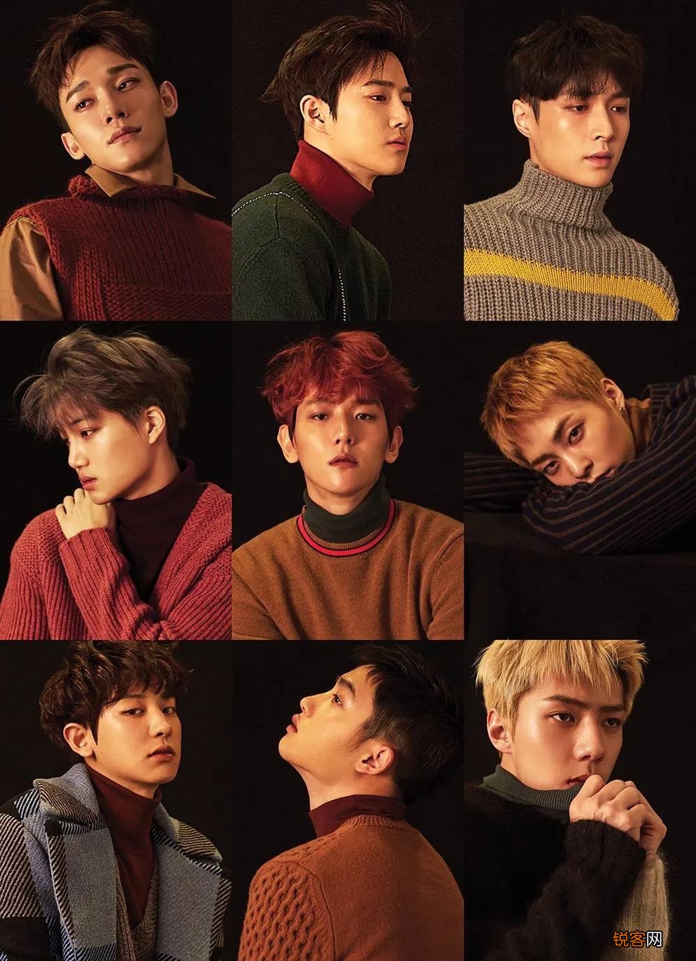 exo十二人资料 韩国热门男团之EXO
