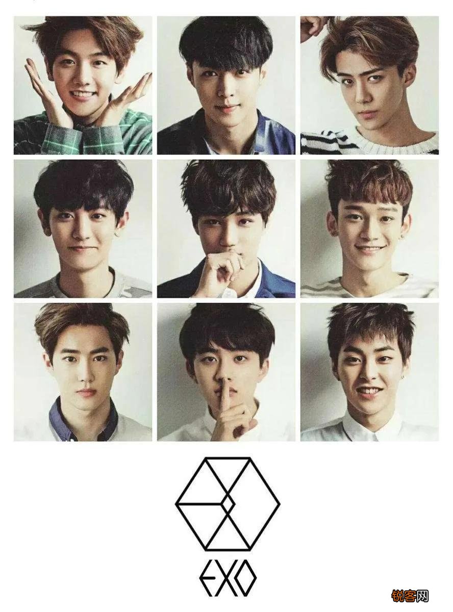 exo十二人资料 韩国热门男团之EXO