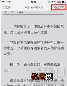 2345浏览器怎么下载小说 2345浏览器里小说怎么下载