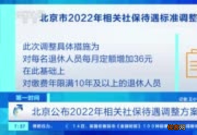 北京退休金上调2022的最新消息公布了吗？北京养老金调整方案2022年最新消息参考2021