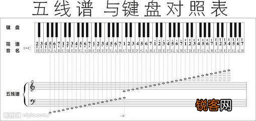 初学者怎样认识钢琴键盘 白键与黑键怎么区分