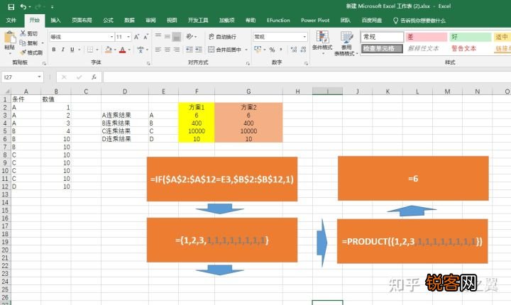 excel连乘公式 Excel 条件连乘数据求解两种方案