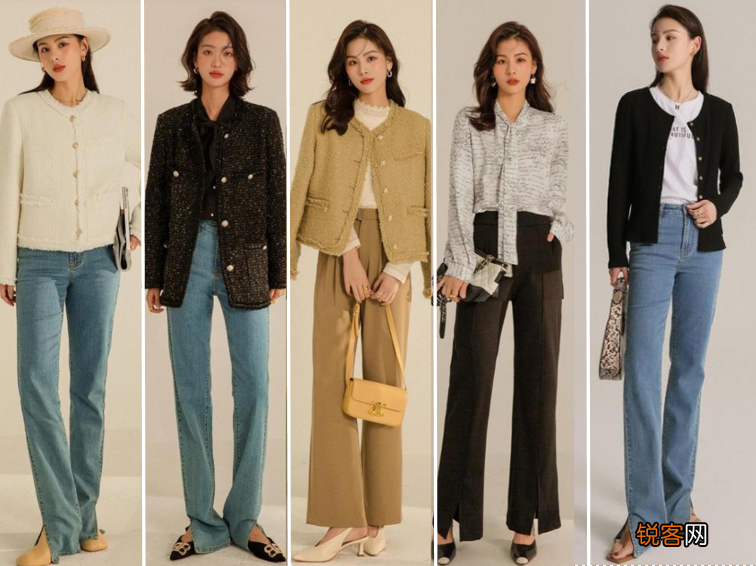 女士小喇叭牛仔裤如何搭配显潮流 时尚轮回，洋气显瘦