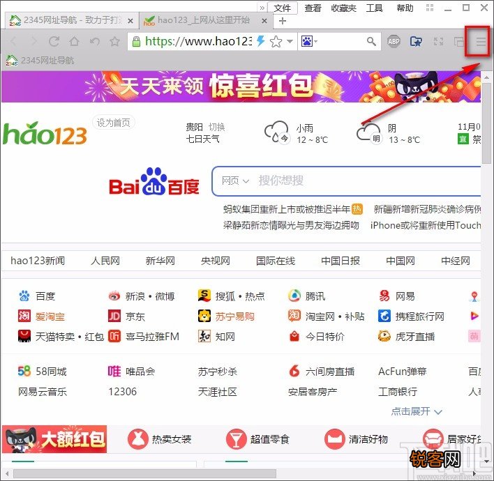 洋葱浏览器清除浏览数据的方法
