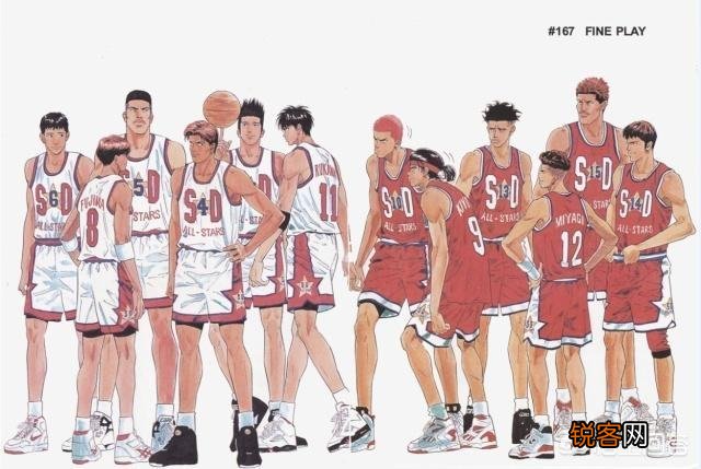 灌篮高手：井上雄彦的神奈川全明星插画中,三井为何会给阿神做替补？