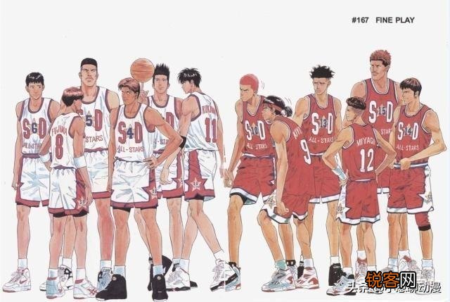 灌篮高手：井上雄彦的神奈川全明星插画中,三井为何会给阿神做替补？