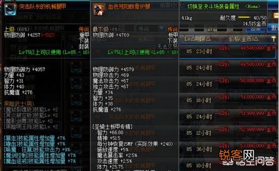 《dnf》里曾经有过哪些令人神往的天价装备？