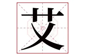 艾怎么组词 艾的词语