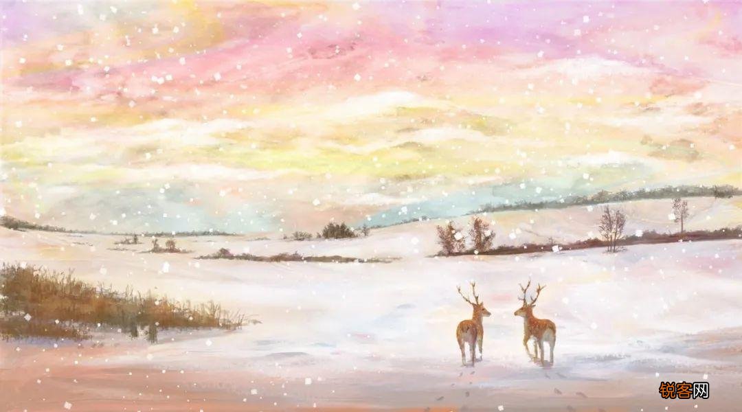 唯美落雪诗词 适合下雪发朋友圈