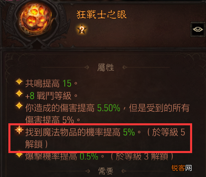 解析暗黑破坏神：不朽的MF和装备掉落 硕果累累的天赋点不点？