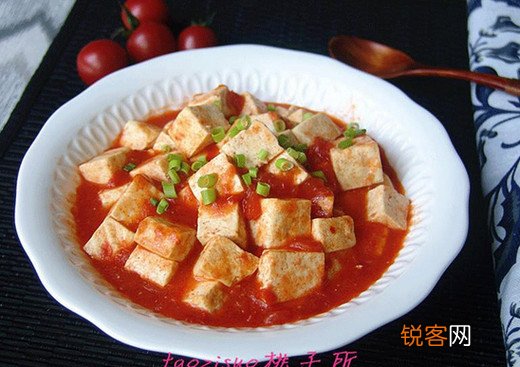西红柿烧豆腐