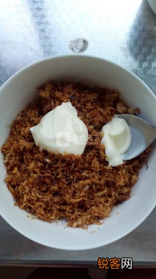 自制花生肉松饼的做法