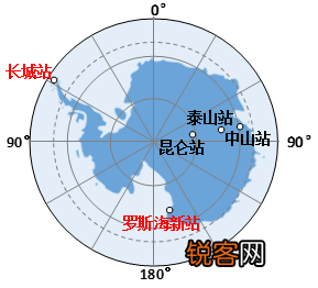我国的南极科考站有哪些 中国5个南极科考站