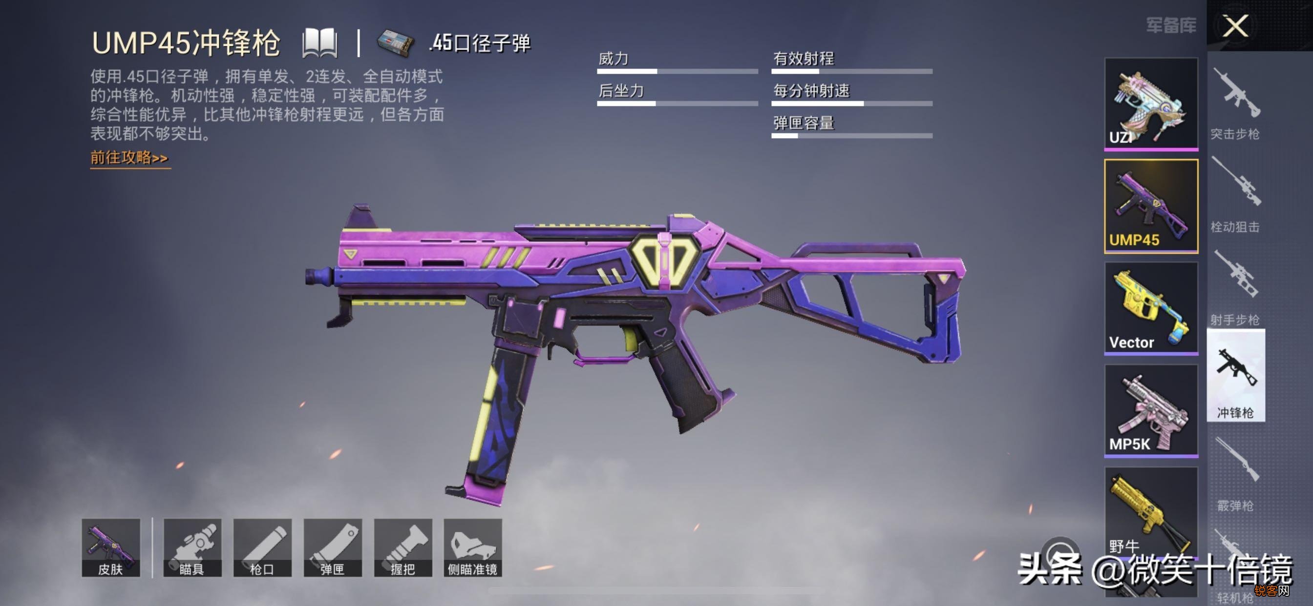 和平精英：最牛贴脸钢枪的武器 S12K仅排第二