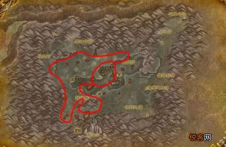 魔兽世界怀旧服秘银矿哪里最多 采矿1-300速成矿石分布图