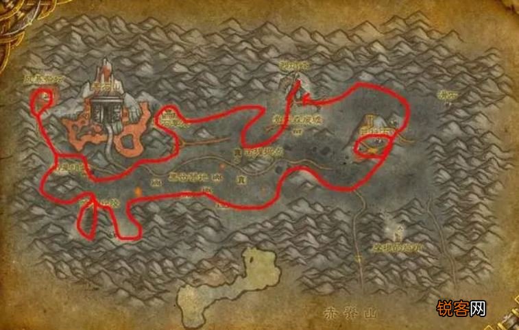 魔兽世界怀旧服秘银矿哪里最多 采矿1-300速成矿石分布图