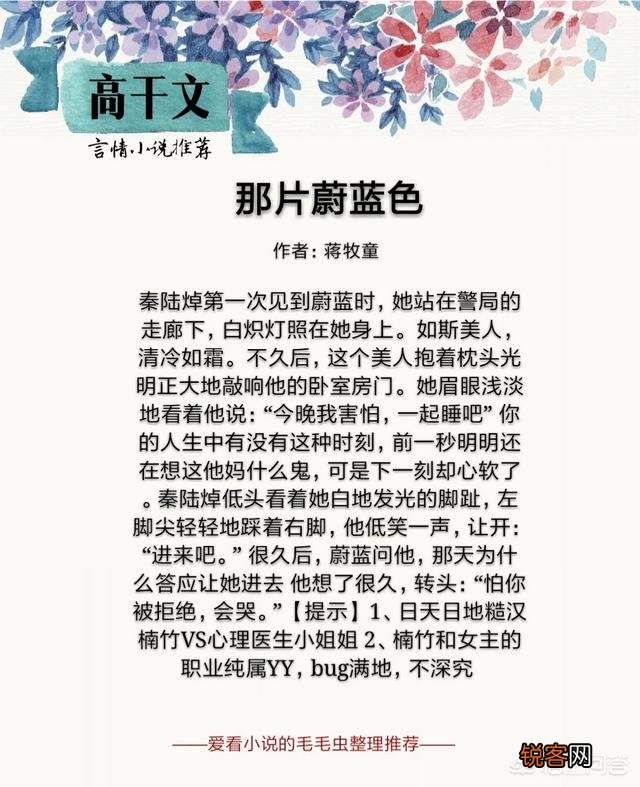 有没有文采好的高干文？