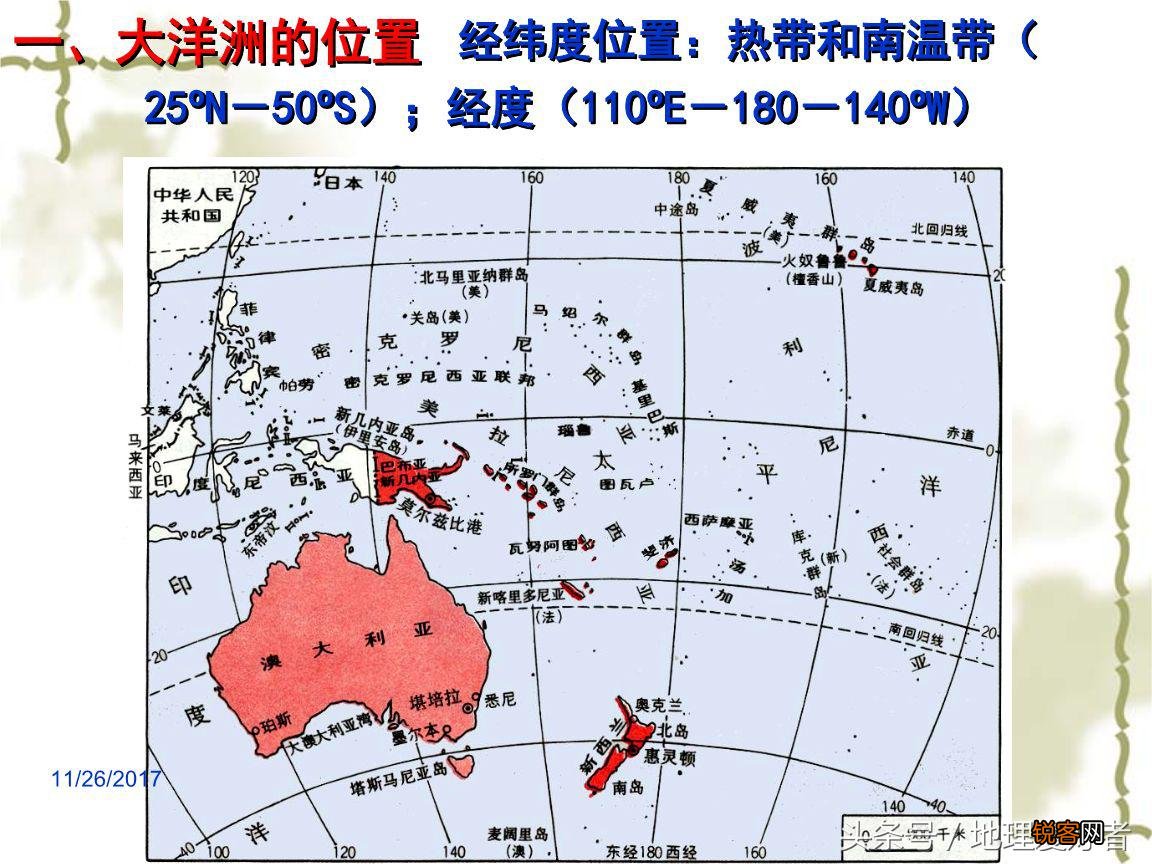 七大洲分别指哪七个 七大洲面积最小的是什么洲