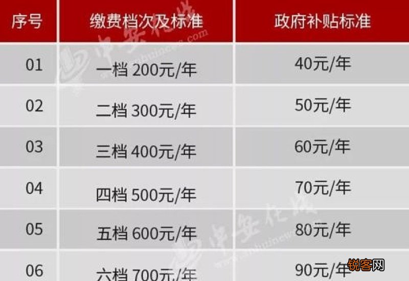 衡阳养老保险缴费档次表 2022年衡阳市养老金多少钱一个月
