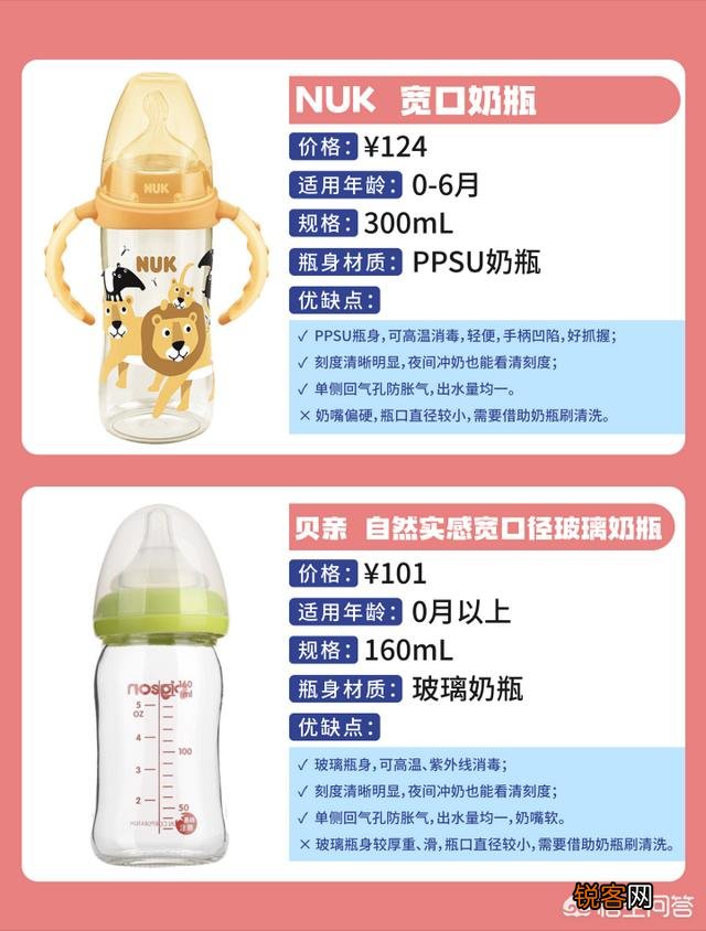 什么牌子的奶瓶好？